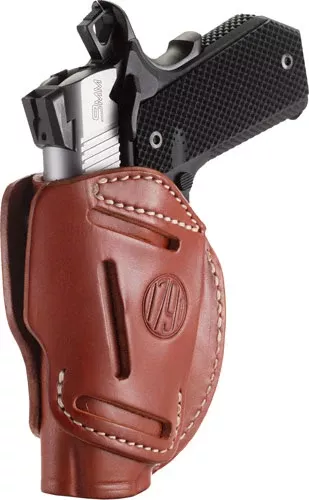 1791 3-Way Multi-Fit IWB/OWB Holster Size 1 Classic Brown