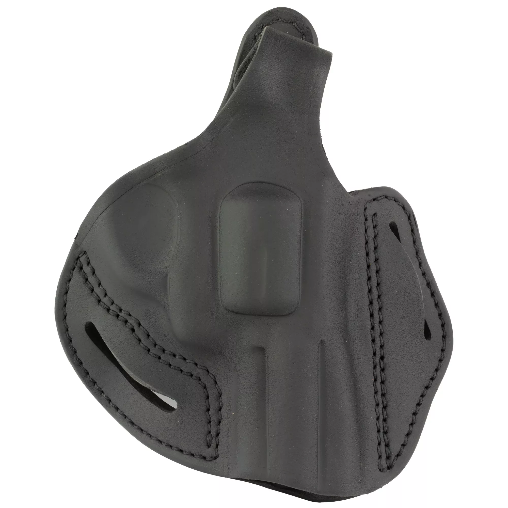 1791 Gunleather Revolver Thumb Break Belt Holster for Right Hand - Size 4.3, Stealth Black