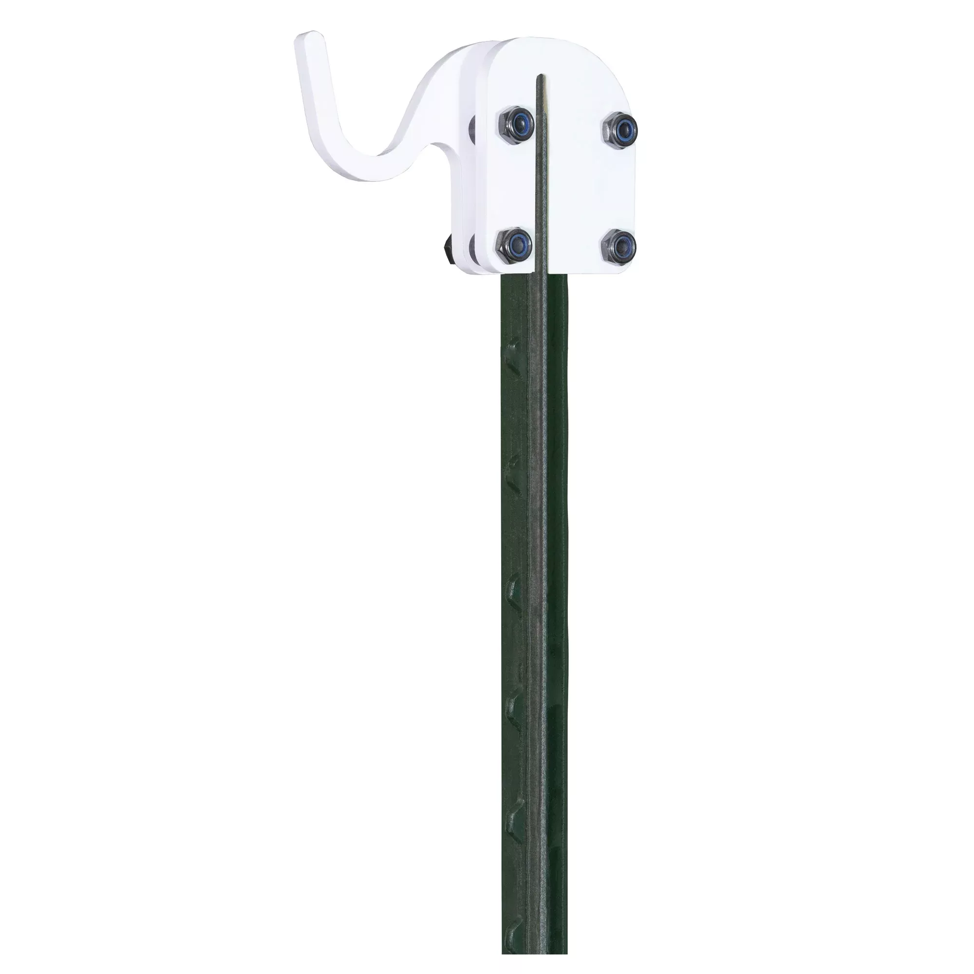 B/C T-POST TARGET HOOK WHITE