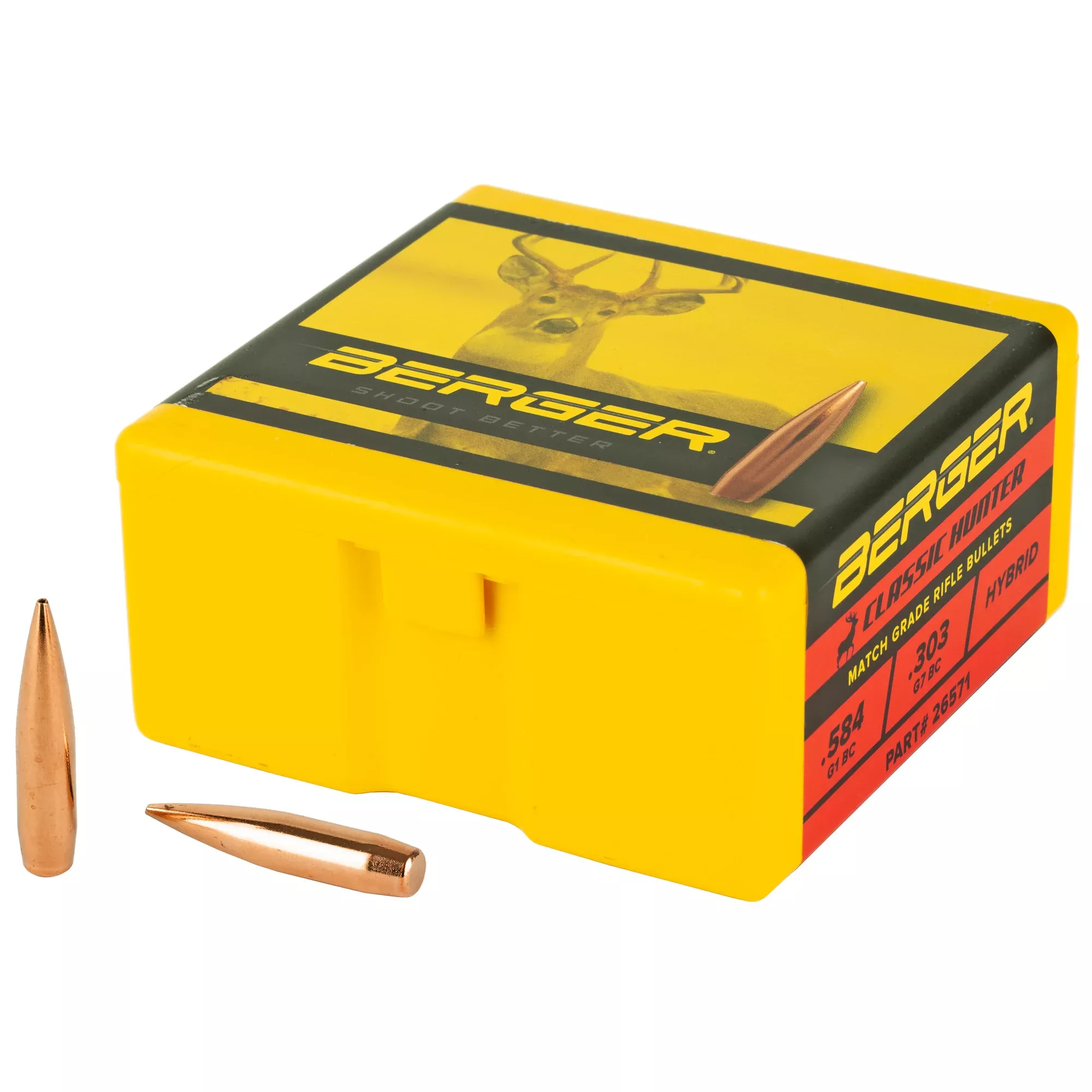 Berger .264 135G Clasc Hunter 100CT
