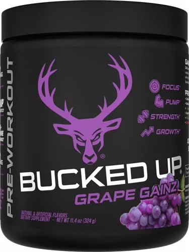 Bucked Up Pre-Workout Grape