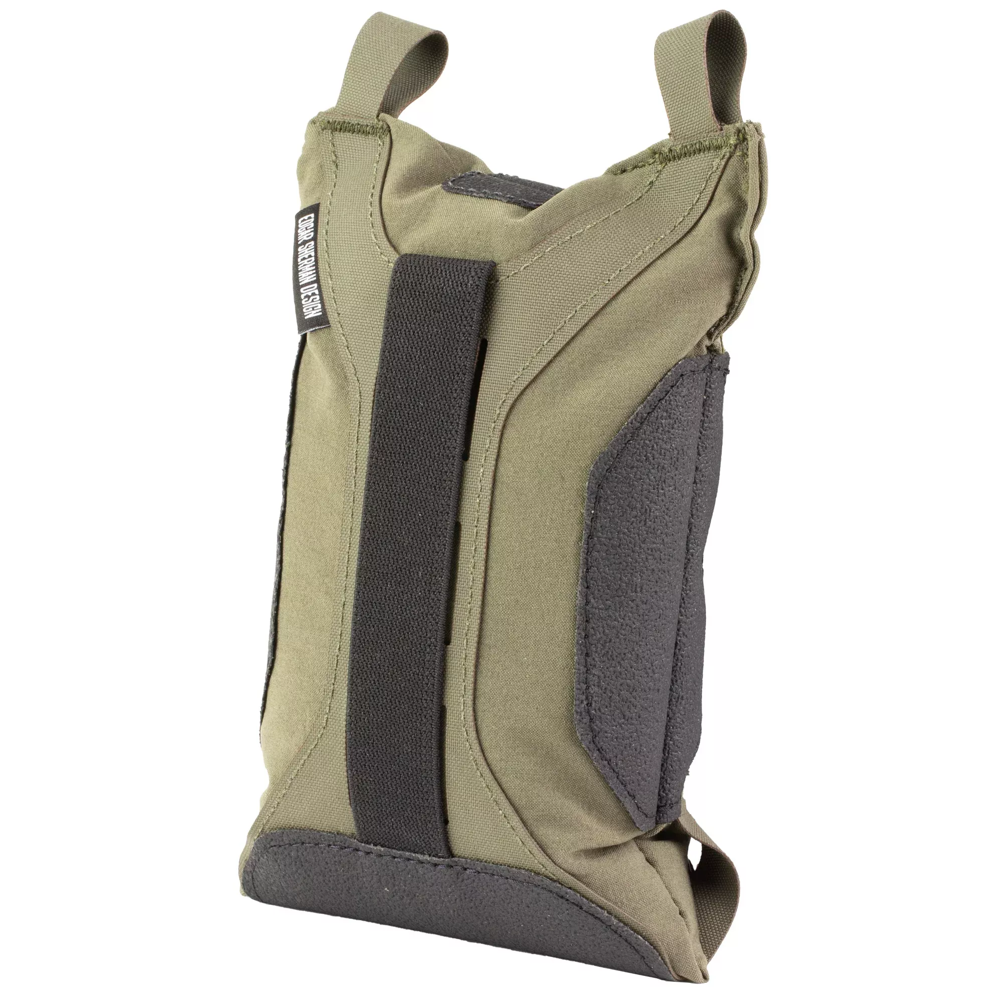 Edgar Sherman Design ESD Notch Shooting Bag in Black and Green