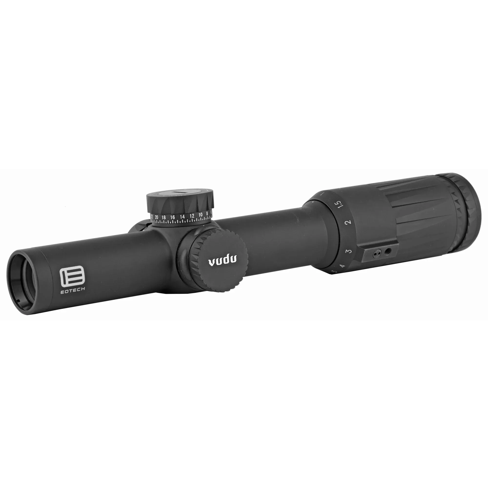 EOTech Vudu Rifle Scope, 1-6X24mm, Sr-3 (5.56mm Bdc) Illuminated Reticle, First Focal Plane, Matte Finish, Black