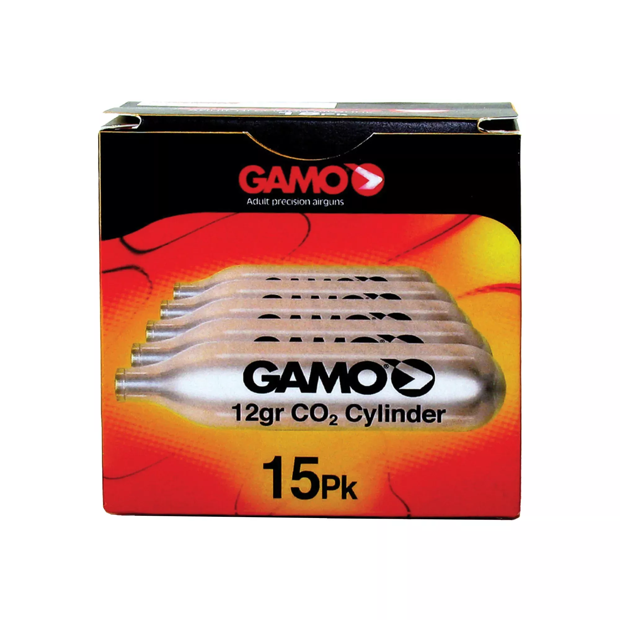 Gamo 12 Gram CO₂ Cartridges – 15 Pack