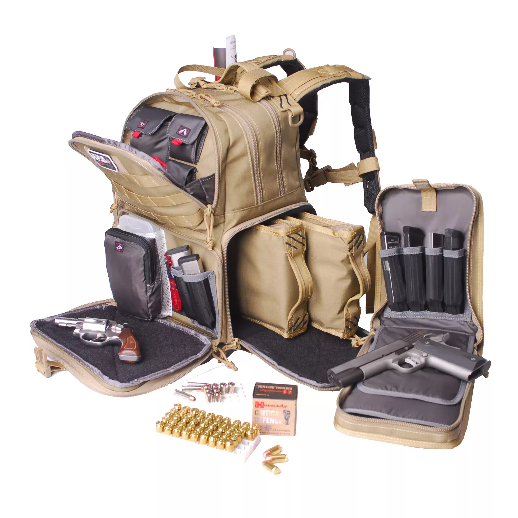 GPS TAC Range Backpack Tan