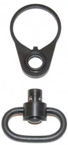 GUNTEC QD SINGLE POINT SLING – ADAPTER W/QD SWIVEL BLACK