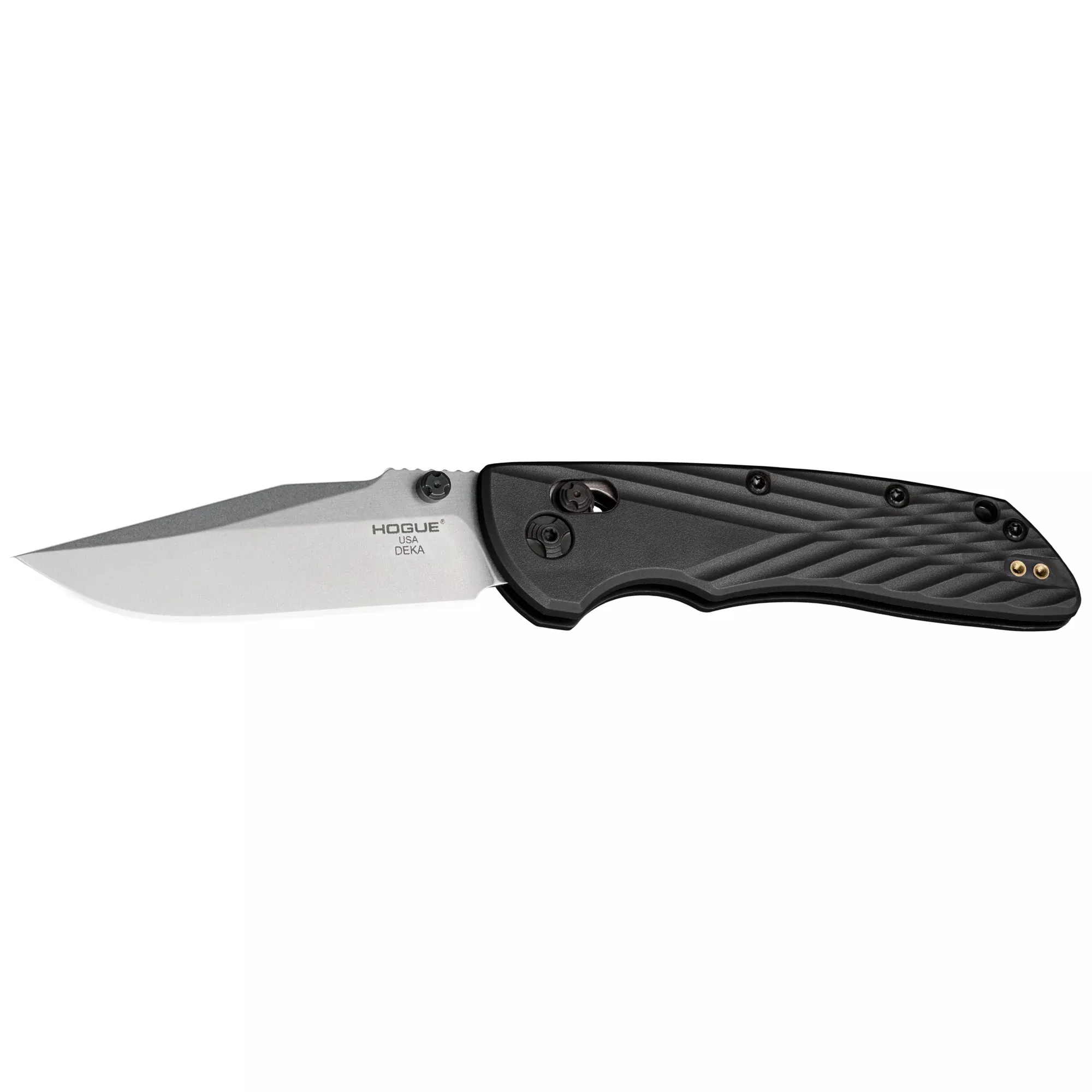 HOGUE DEKA 3.25 CLIP TMB POLY BLK