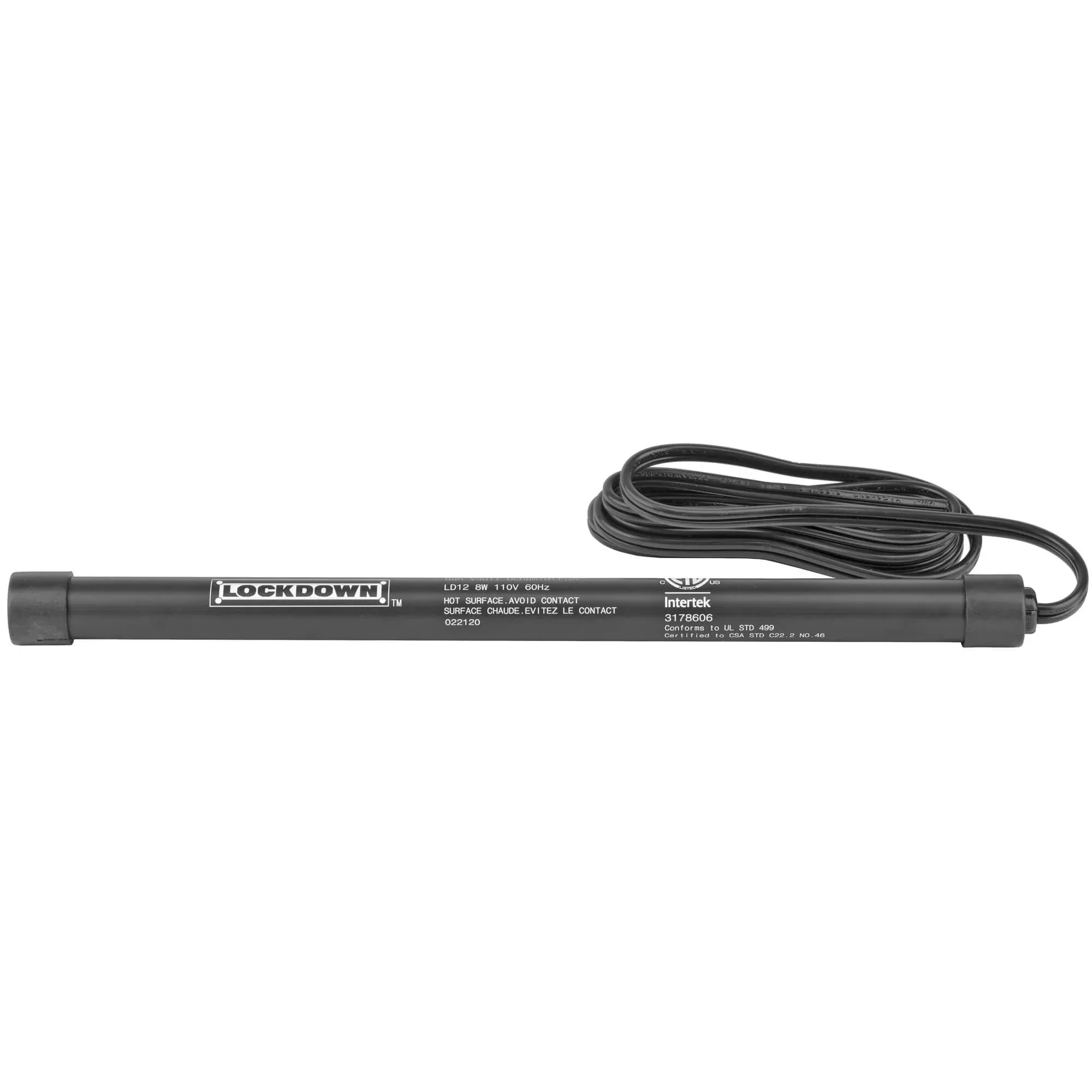 Lockdown Dehumidifier Rod 12" - Aluminum Moisture Control for Safe Storage