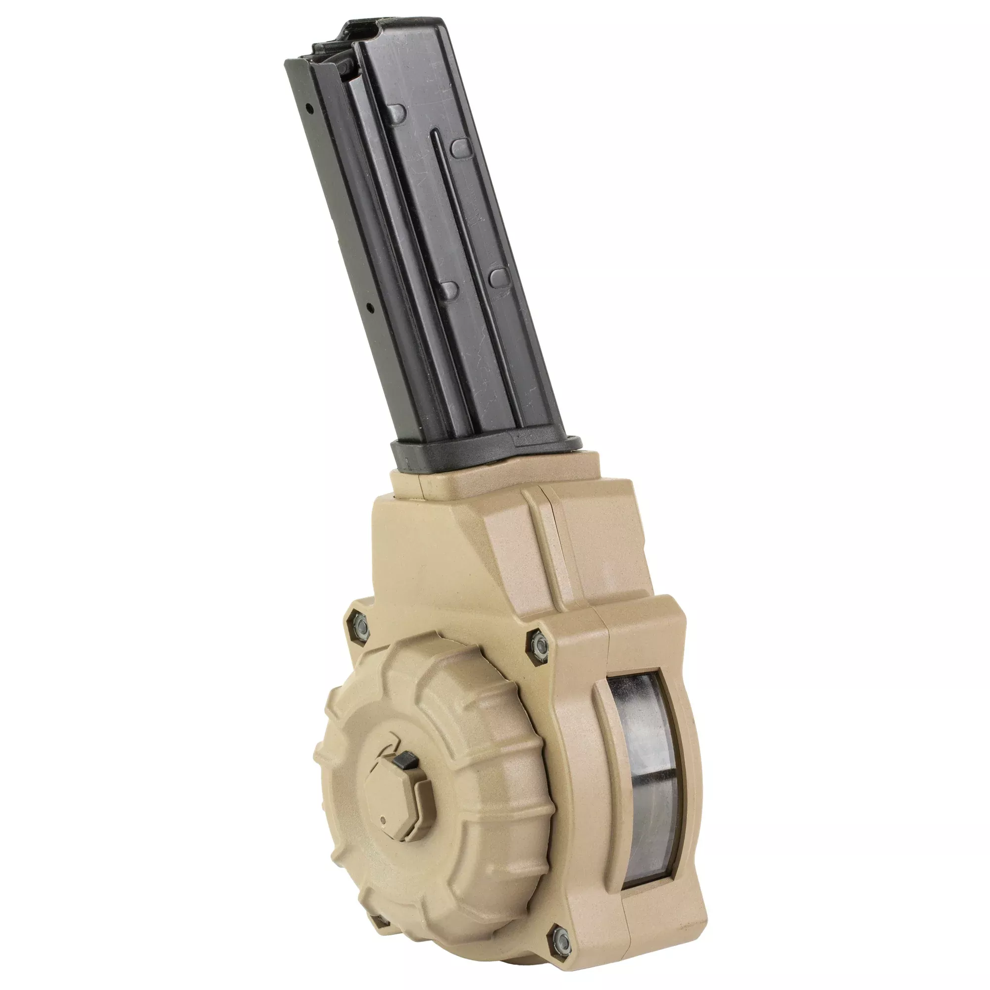 ProMag Industries FN FV SV 5.7x28MM 55-Round Drum Magazine in Flat Dark Earth - Model DRM-A76-FDE