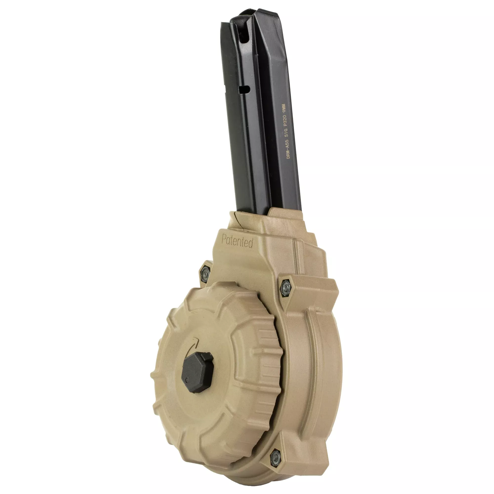 ProMag Industries SIG P320 9mm 50-Round Drum Magazine in Flat Dark Earth