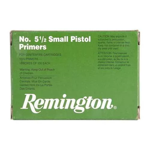 Remington Ammunition REMINGTON Primer 22626 for .357 Magnum Pistols – 100 Pack