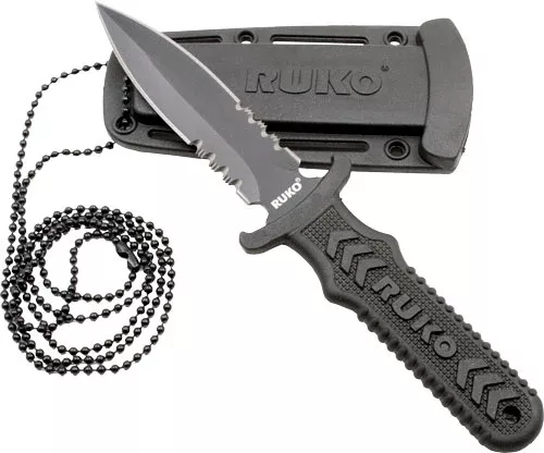 Ruko Fixed 3" Neck/Boot Knife