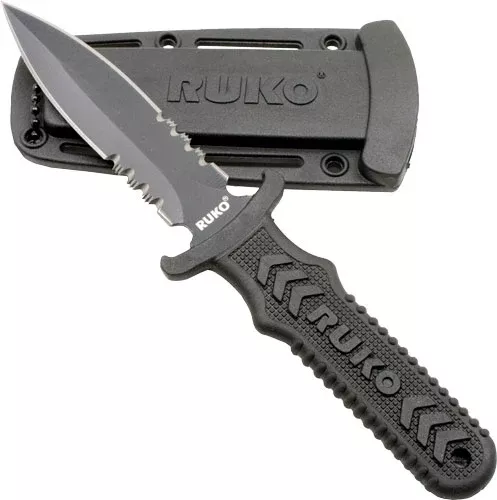 Ruko Fixed Blade Boot Knife 4"
