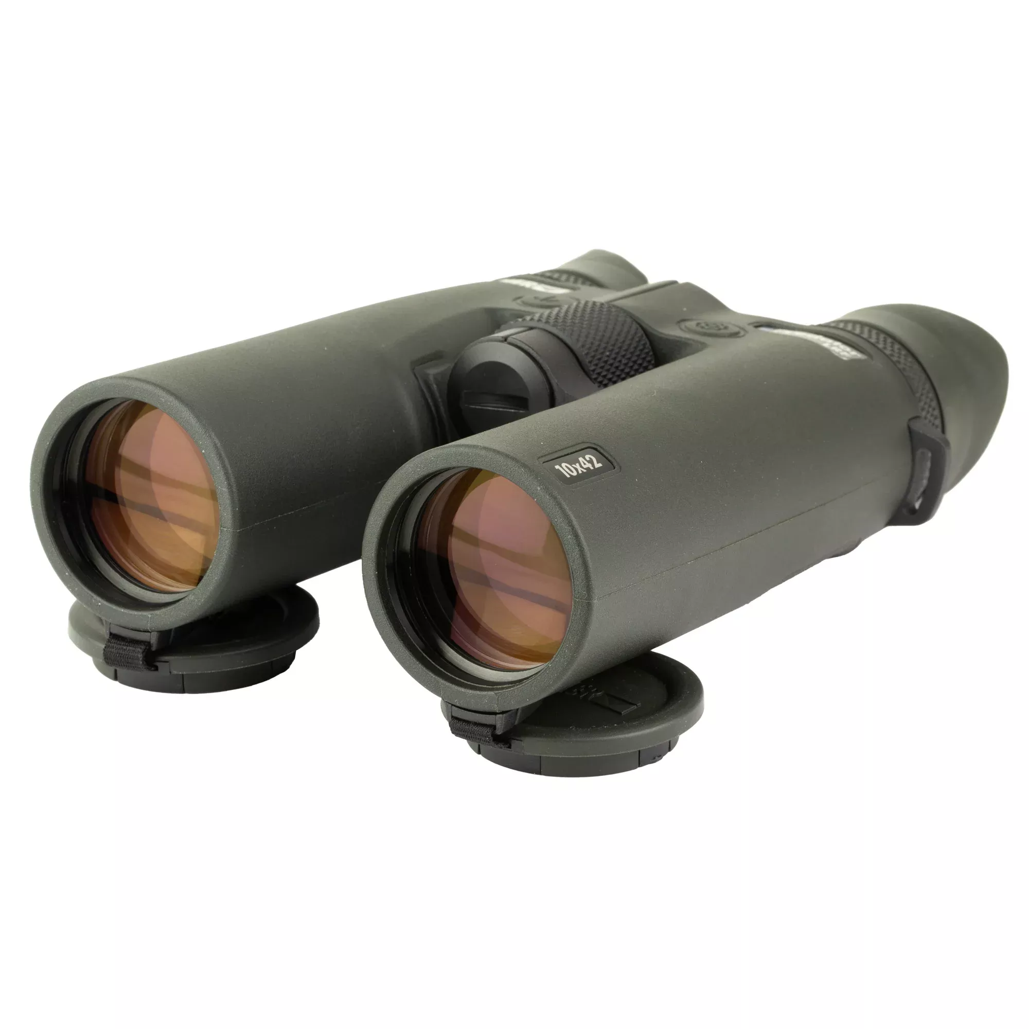 Steiner Epredator, Laser Range Finding Binocular, 10X Magnification, 42MM Objective, Matte Finish, Green