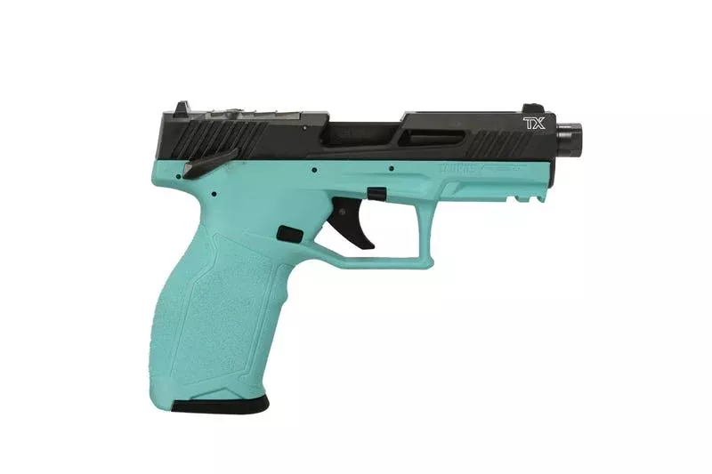 Taurus G2 TX22 Toro 22LR Pistol Cyan/Black 4.1" 1-16RD, 1-22RD Threaded