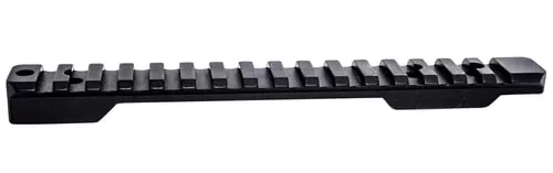 Weatherby P00252705 Picatinny RailBlack Hardcoat Anodized Alloy Fits Weatherby Mark V Magnum 9-Lug Action